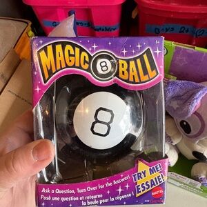 Nwt magic 8 Ball by Mattel - Classic Black and White Fortune Teller